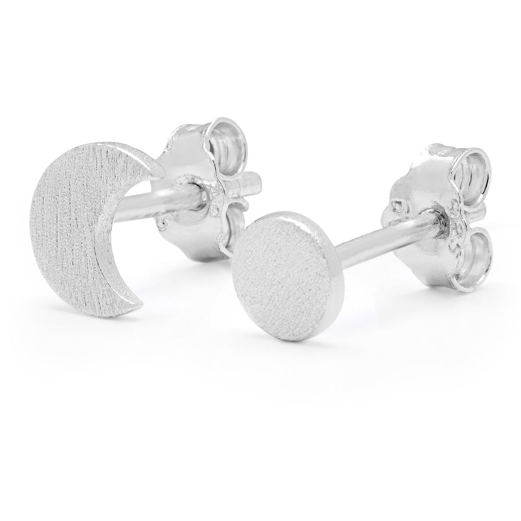 LULU Copenhagen Family To The Moon And Back Ohrringe paar Earrings, pairs Silber