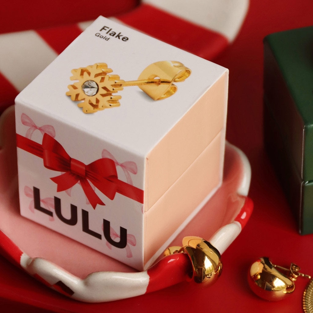 LULU Copenhagen Flake Ohrring 1 pcs Ear stud, 1 pcs Vergoldet