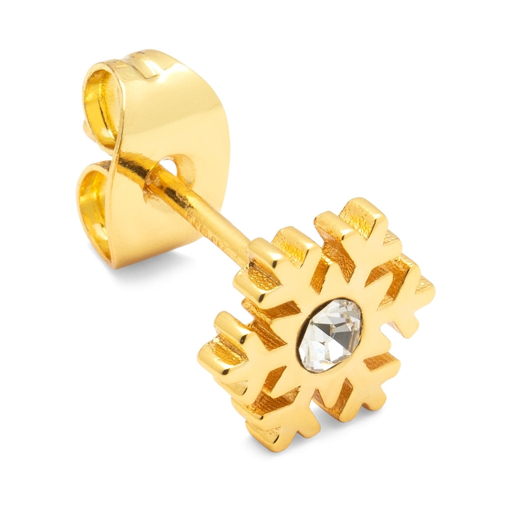 LULU Copenhagen Flake Ohrring 1 pcs Ear stud, 1 pcs Vergoldet