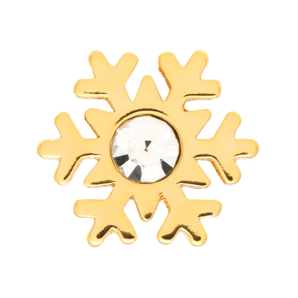 LULU Copenhagen Flake Ohrring 1 pcs Ear stud, 1 pcs Vergoldet