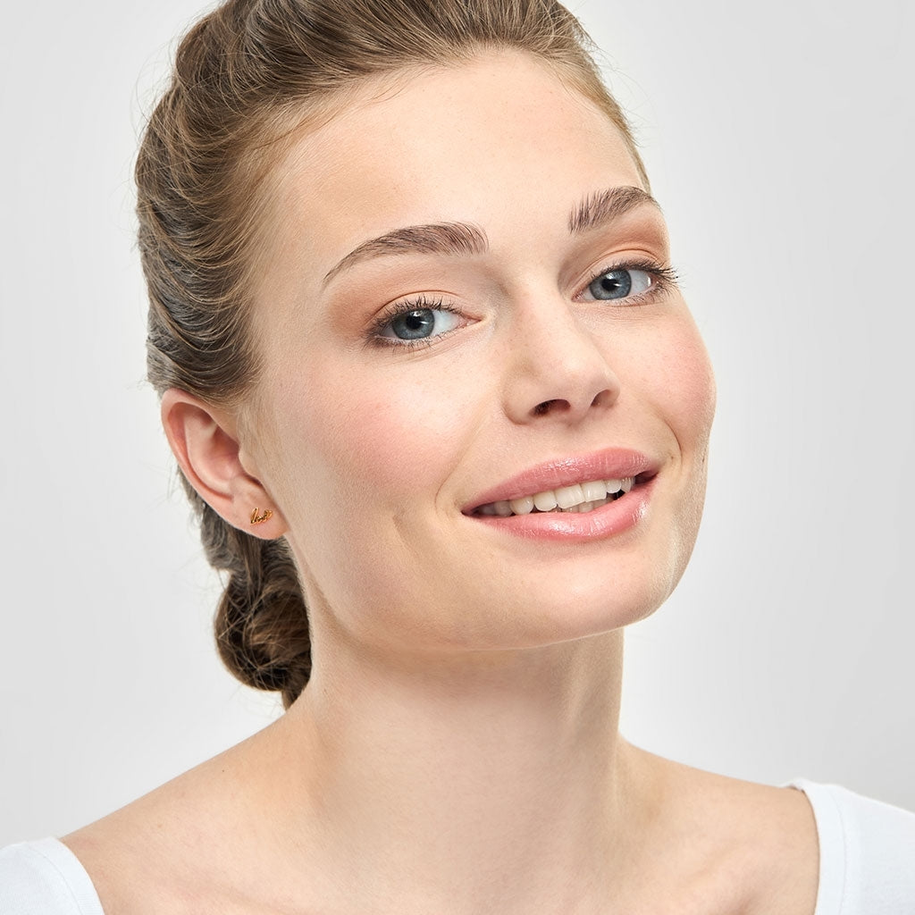 LULU Copenhagen For My Love Ohrring 1 stück Ear stud, 1 pcs Vergoldet