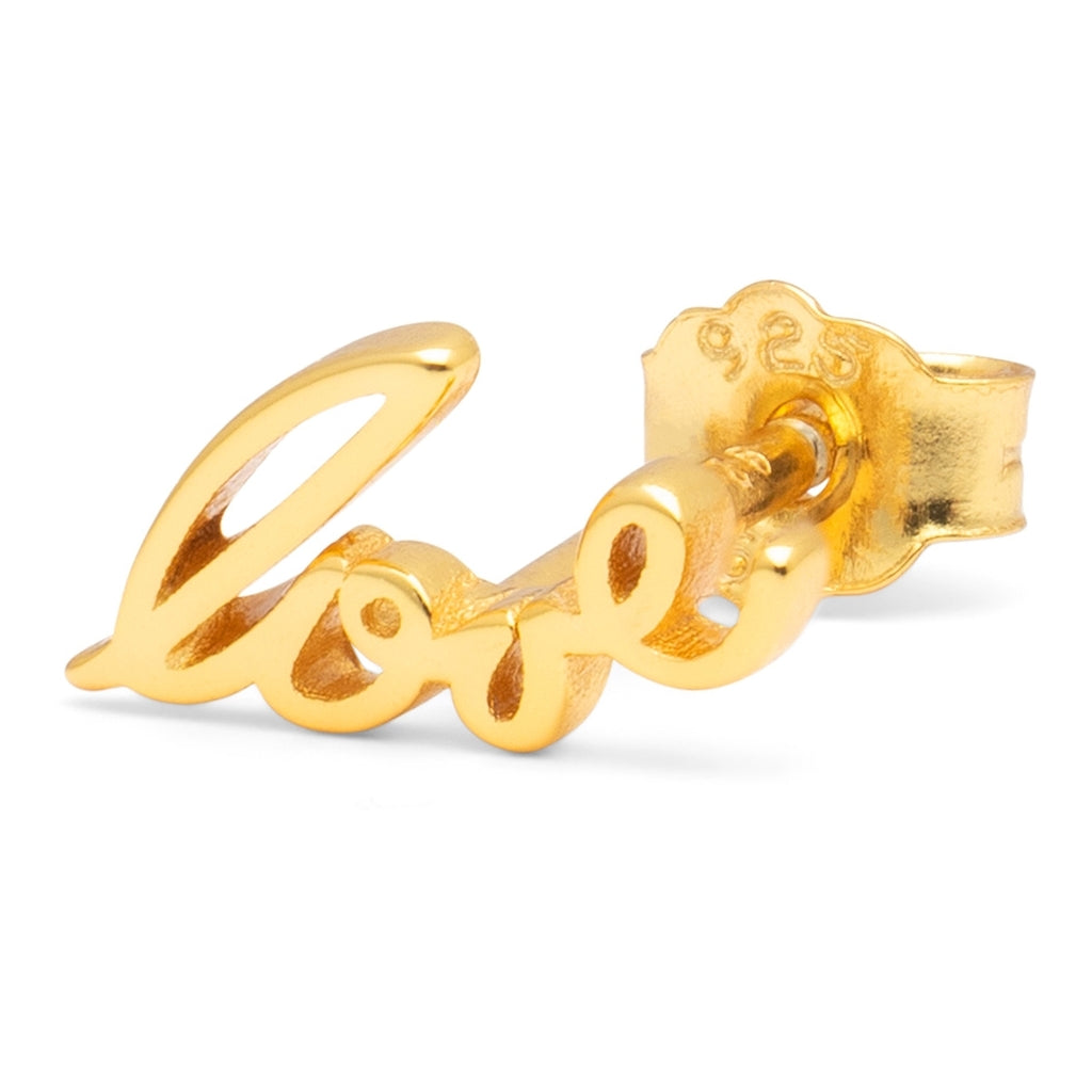 LULU Copenhagen For My Love Ohrring 1 stück Ear stud, 1 pcs Vergoldet