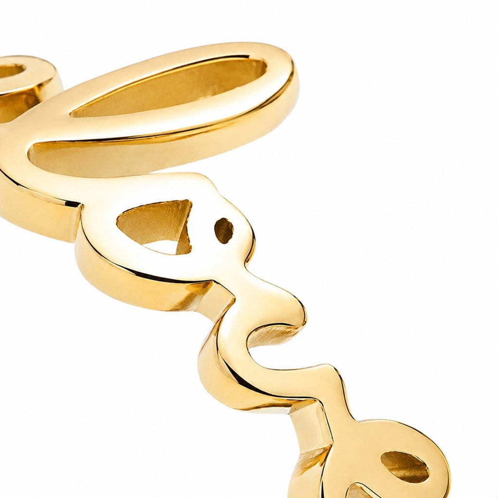 LULU Copenhagen For My Love Ring Rings Vergoldet