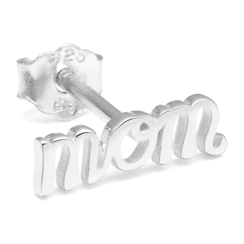 LULU Copenhagen For My Mom Ohrring 1 stück Ear stud, 1 pcs Silber