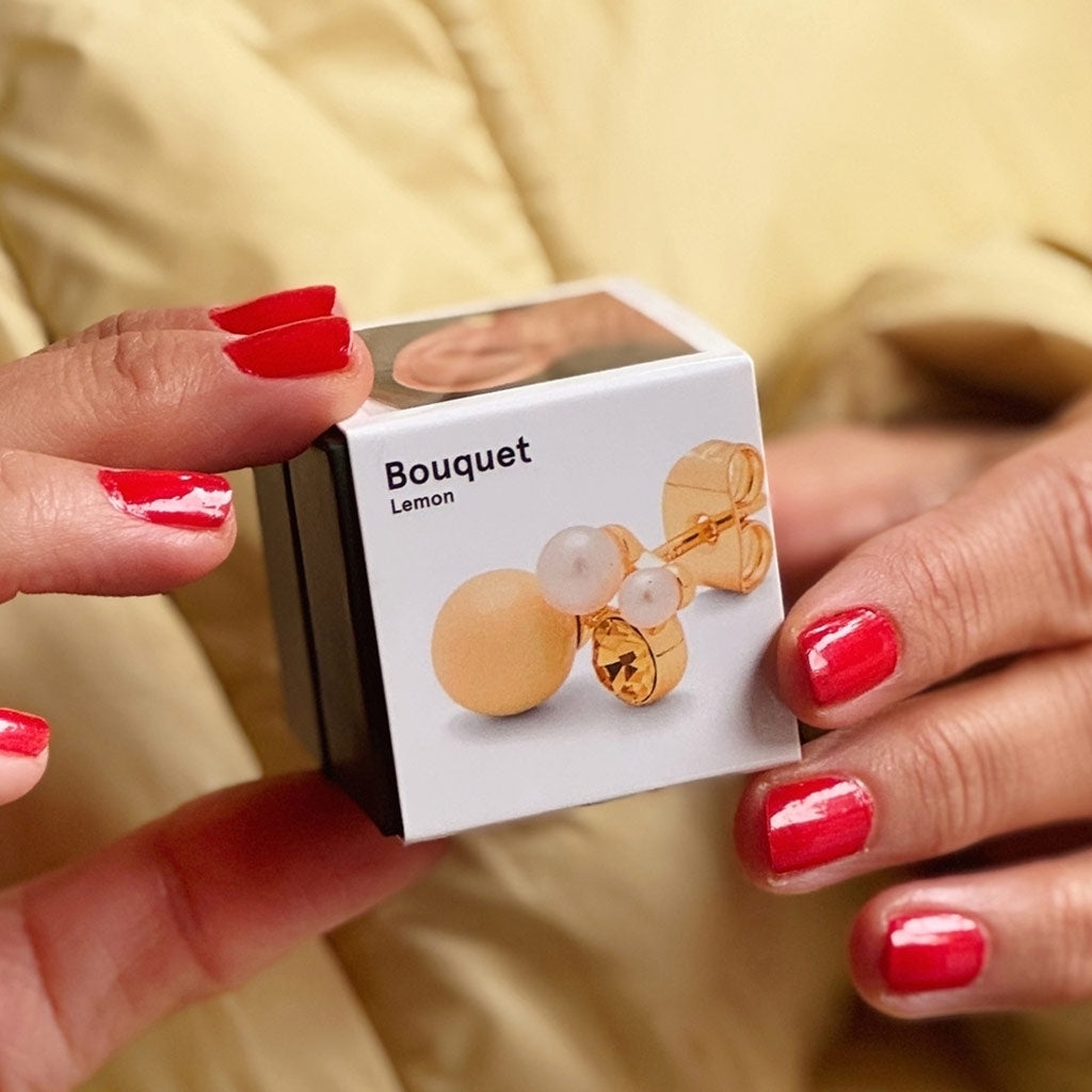 LULU Copenhagen Geschenkset, When Life Gives You Lemons Gift Collection Vergoldet