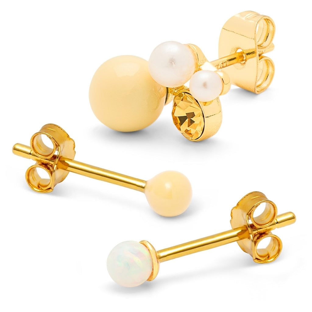 LULU Copenhagen Geschenkset, When Life Gives You Lemons Gift Collection Vergoldet
