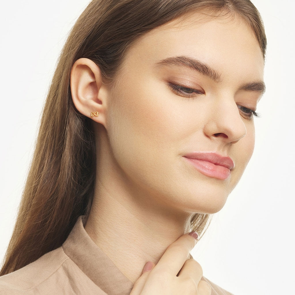 LULU Copenhagen Infinite Love 1 stück Ear stud, 1 pcs Vergoldet