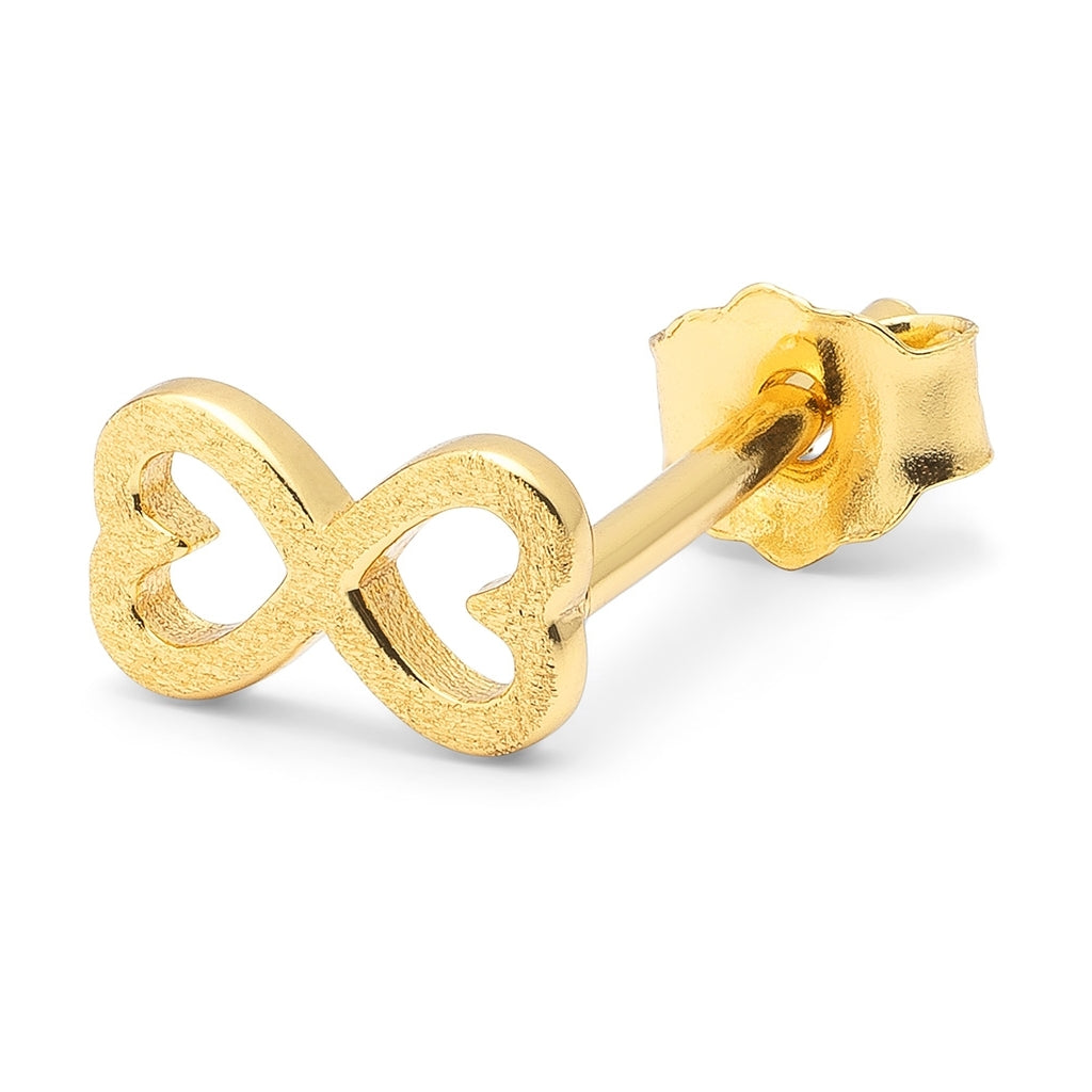 LULU Copenhagen Infinite Love 1 stück Ear stud, 1 pcs Vergoldet