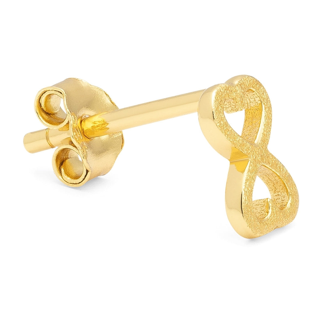 LULU Copenhagen Infinite Love 1 stück Ear stud, 1 pcs Vergoldet
