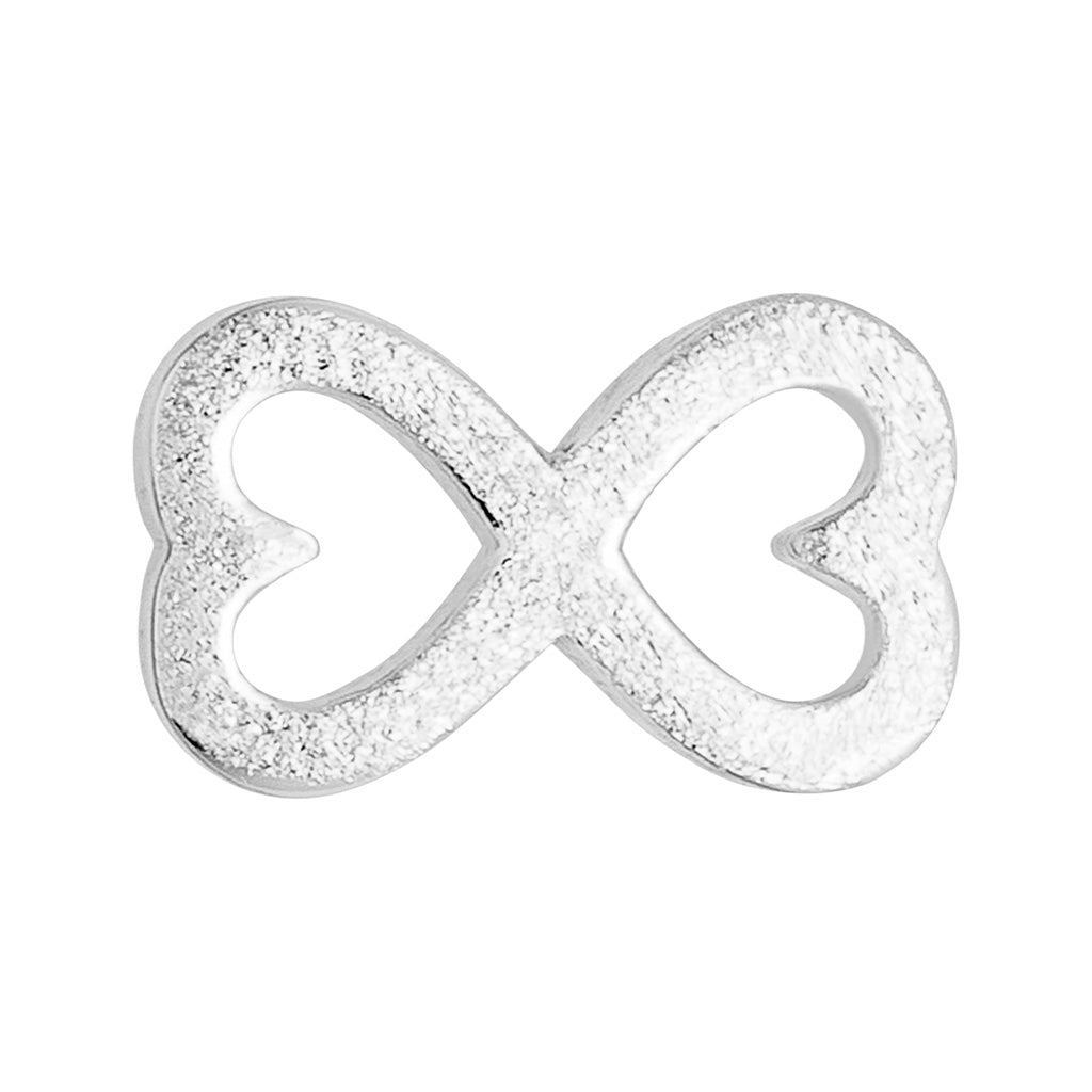 LULU Copenhagen Infinite Love 1 stück Ear stud, 1 pcs Silber