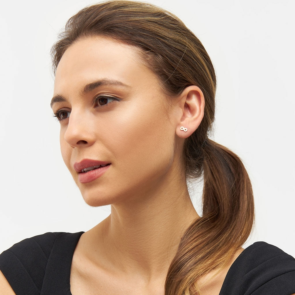 LULU Copenhagen Infinity Ohrring 1 stück Ear stud, 1 pcs Vergoldet