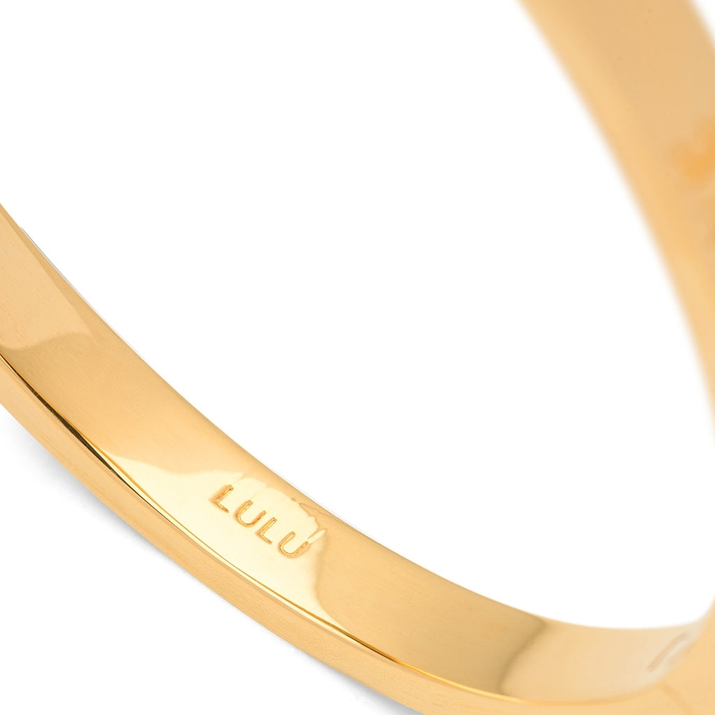 LULU Copenhagen Love & Cake Bangle - Vergoldetes Bracelets Vergoldet