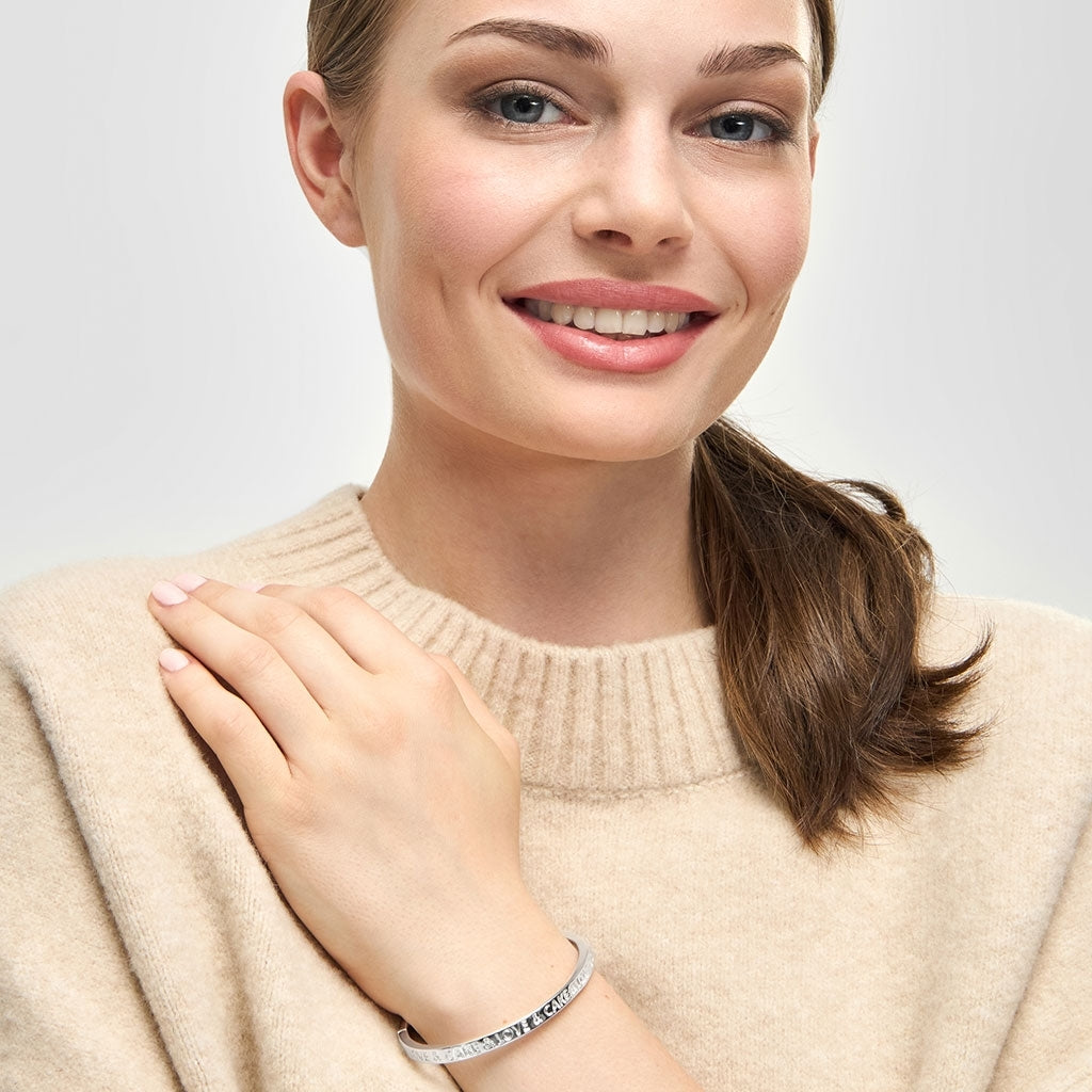 LULU Copenhagen Love & Cake Bangle - Versilbert Bracelets Silver Plated