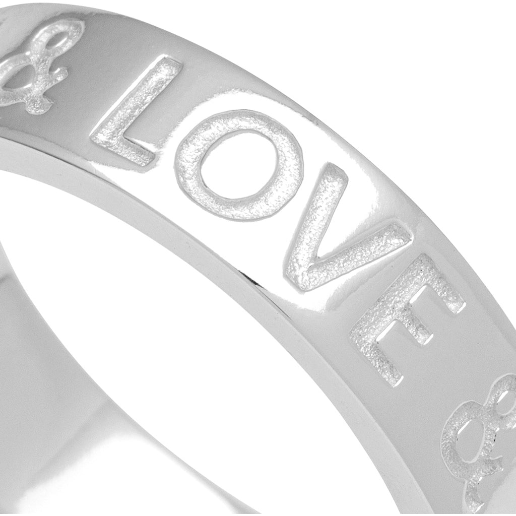 LULU Copenhagen Love & Cake Ring - Versilbert Rings Silber