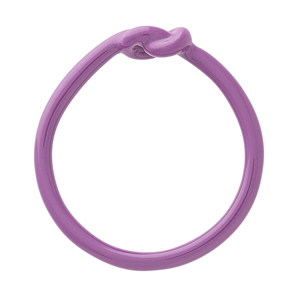 LULU Copenhagen Love Knot Ring Rings Purple Harvest
