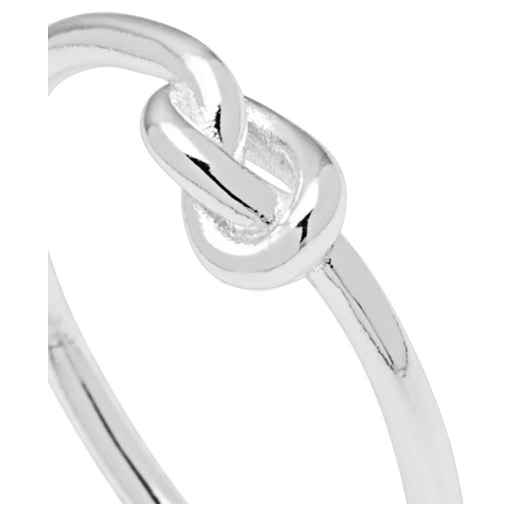 LULU Copenhagen Love Knot Ring silber Rings Silber