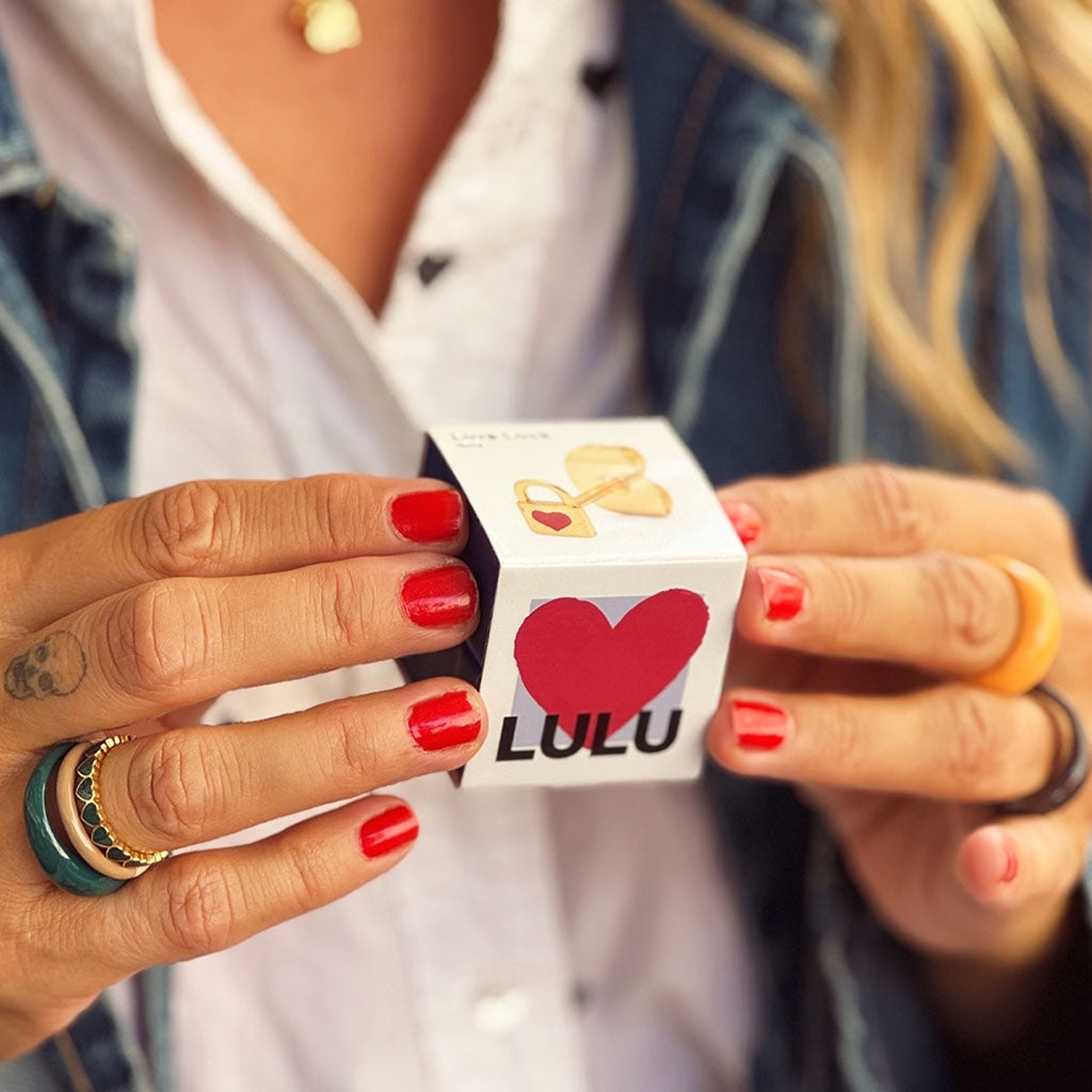 LULU Copenhagen Love Lock 1 stück Ear stud, 1 pcs Vergoldet