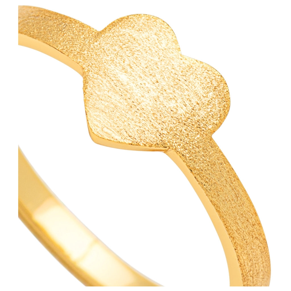 LULU Copenhagen Love Ring Rings Vergoldet