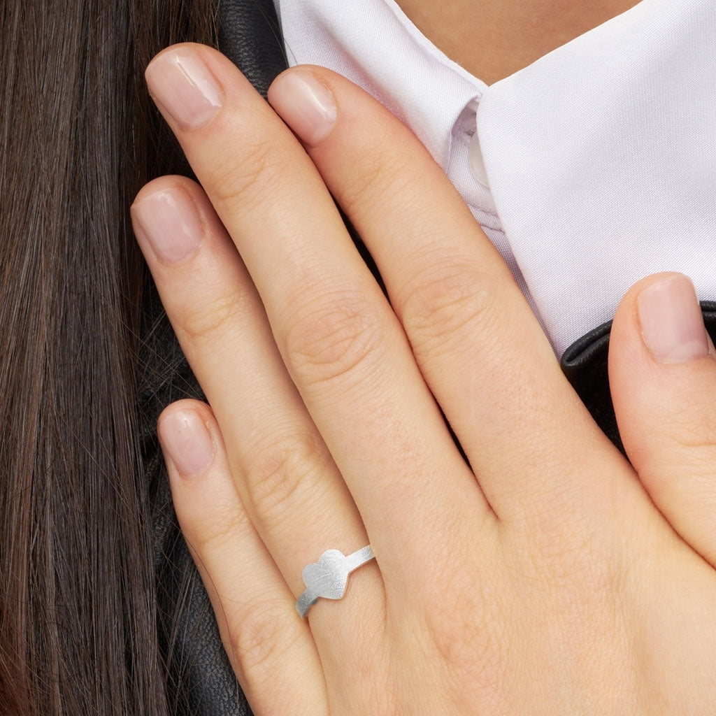 LULU Copenhagen Love Ring Rings Silber