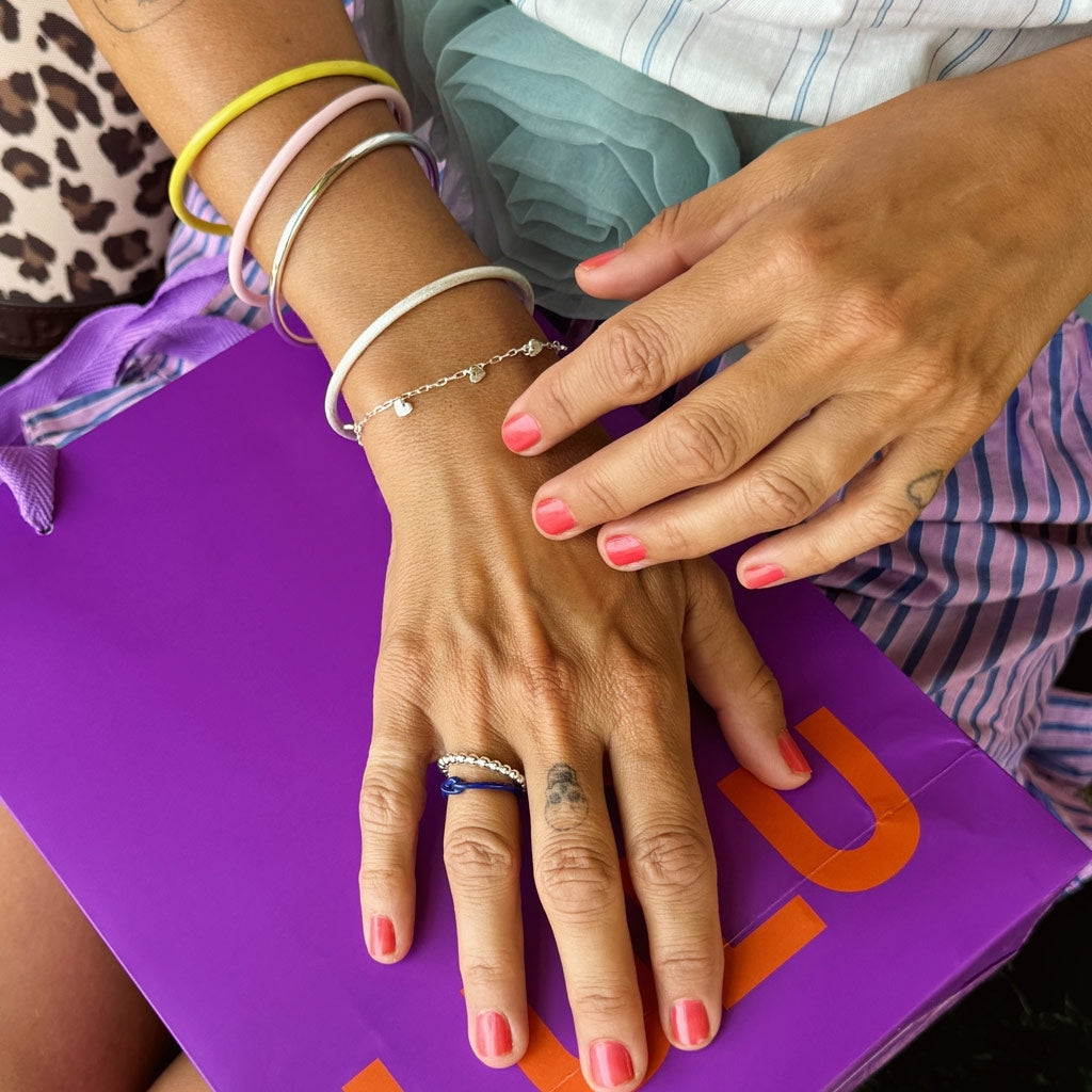 LULU Copenhagen Love U Armband versilbert Bracelets Silver Plated