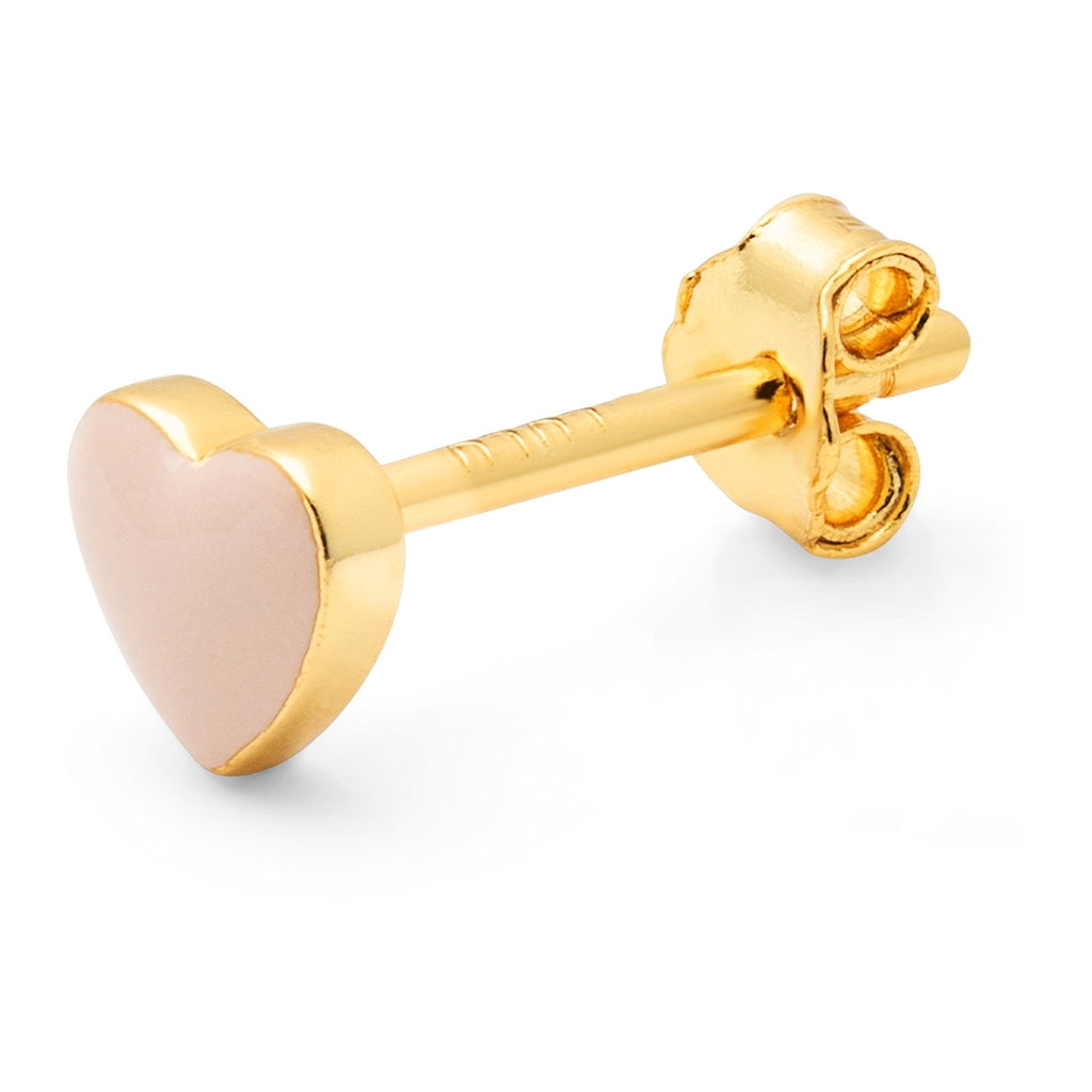 LULU Copenhagen Love U Ohrring 1 stück Ear stud, 1 pcs Dusty Peach