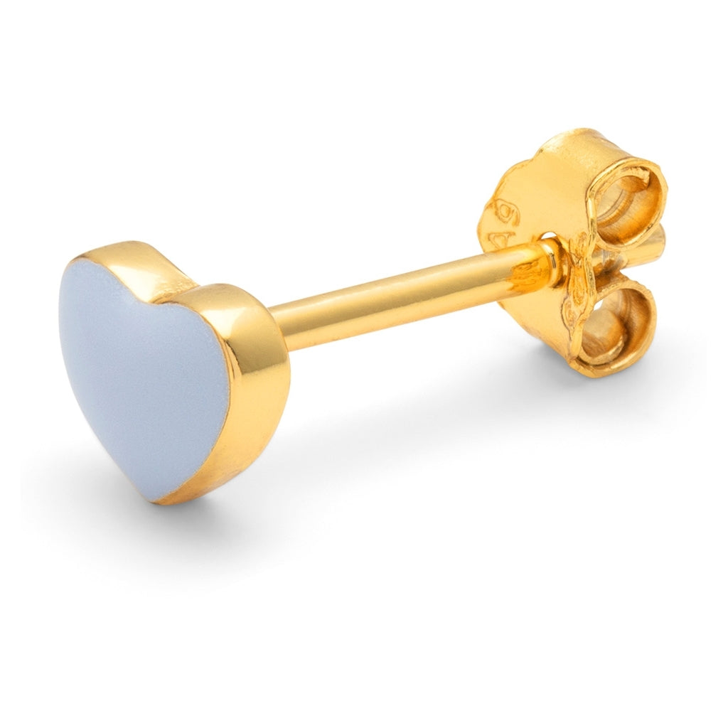 LULU Copenhagen Love U Ohrring 1 stück Ear stud, 1 pcs Skyride Blue