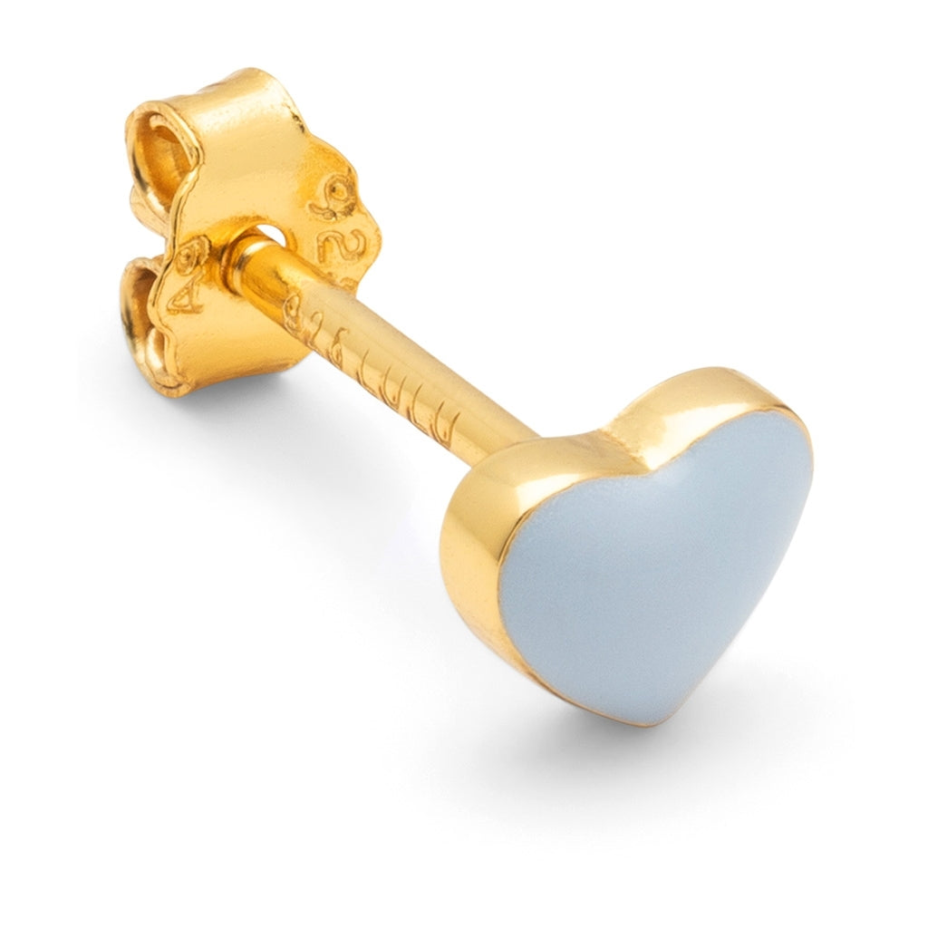 LULU Copenhagen Love U Ohrring 1 stück Ear stud, 1 pcs Skyride Blue