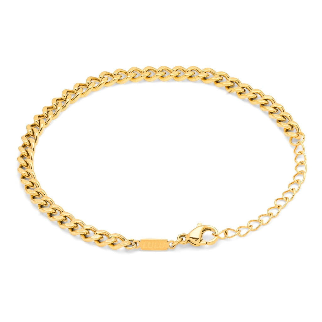 LULU Copenhagen Panzer Armband vergoldet Bracelets Vergoldet