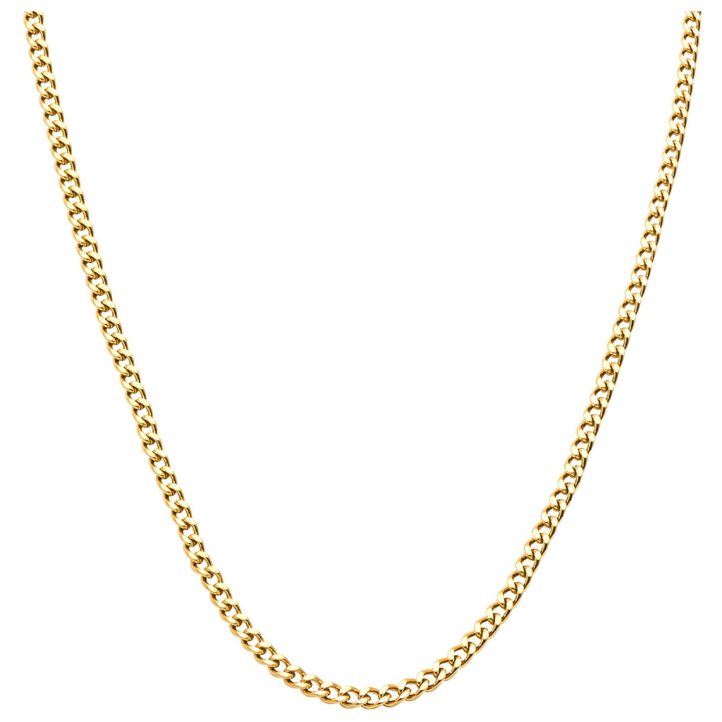 LULU Copenhagen Panzer Halskette vergoldet Necklaces Vergoldet