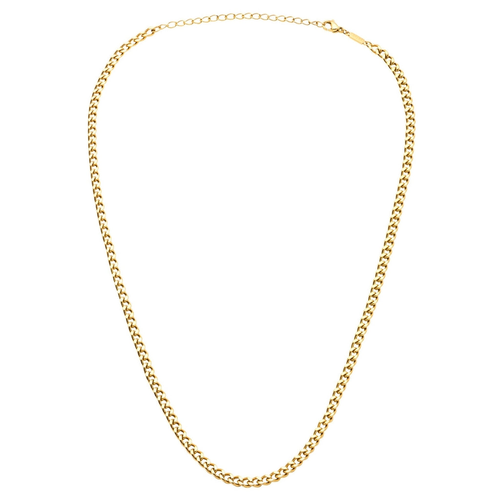 LULU Copenhagen Panzer Halskette vergoldet Necklaces Vergoldet