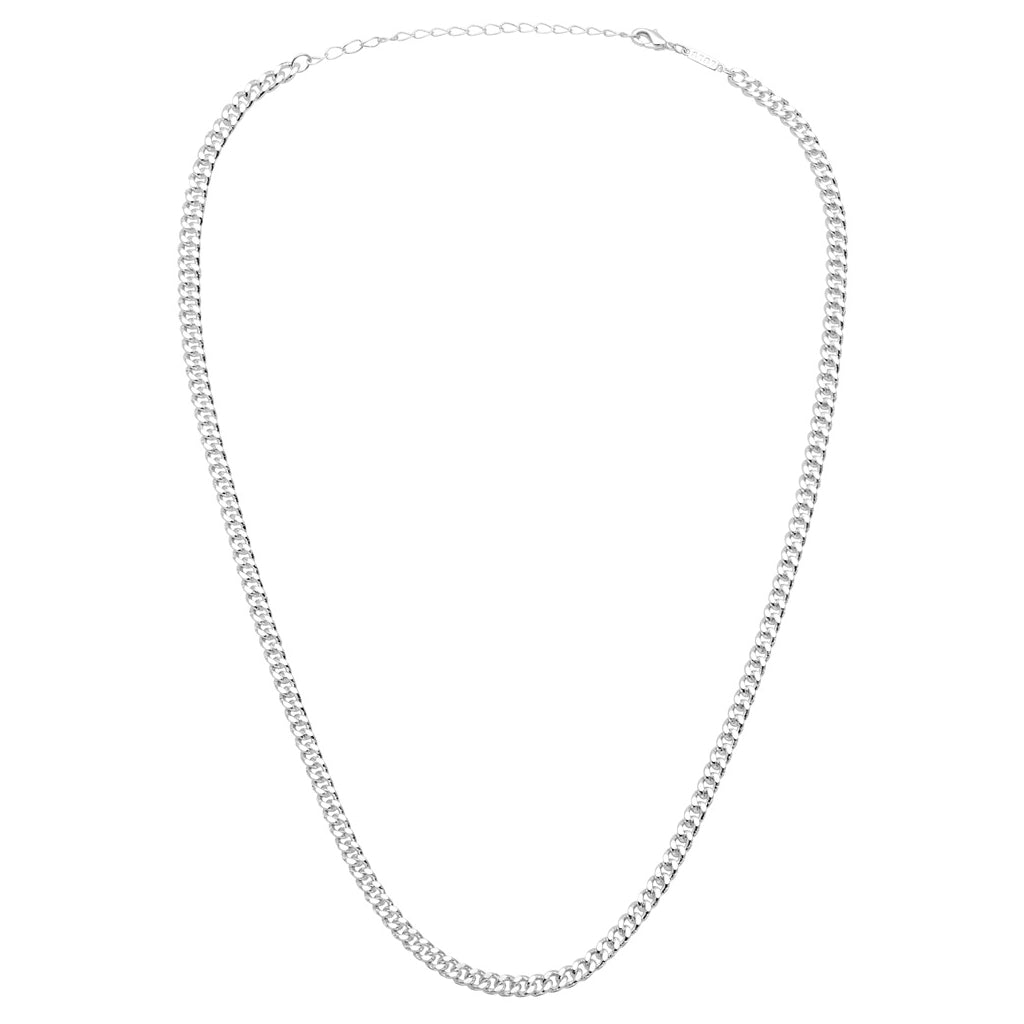 LULU Copenhagen Panzer Halskette versilbert Necklaces Silver Plated