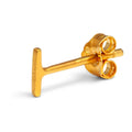 Pin Ohrring 1 stück - Vergoldet