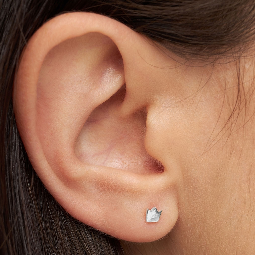 LULU Copenhagen Queen Ohrring 1 stück Ear stud, 1 pcs Silber