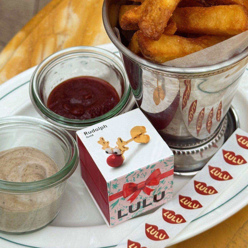 LULU Copenhagen Rudolph Ohrring 1 stück Ear stud, 1 pcs Vergoldet