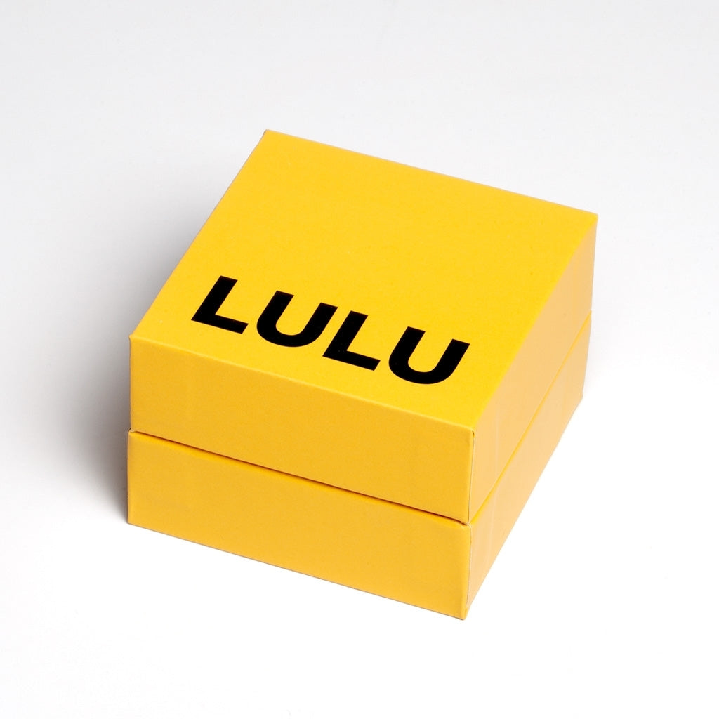 LULU Copenhagen Schmuckschachtel für Creolen Display Soft Yellow