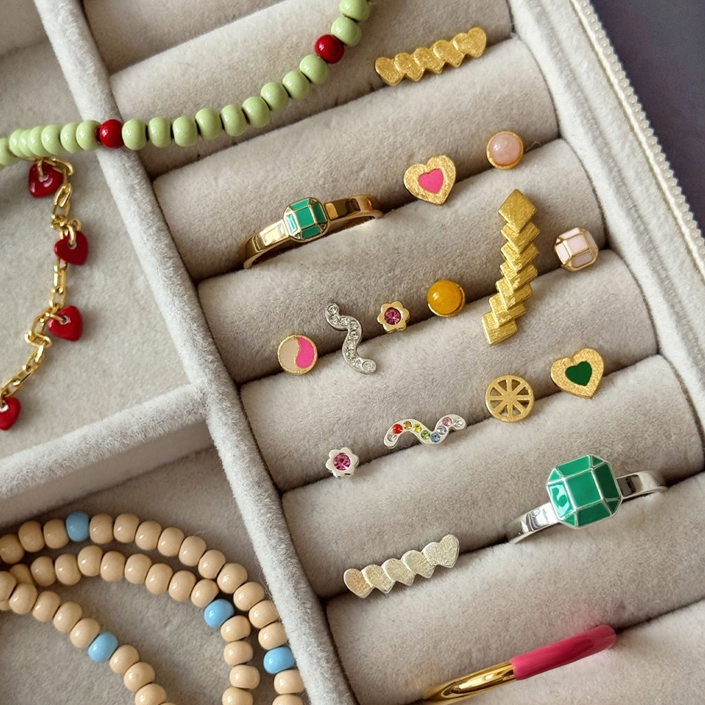 LULU Copenhagen Snaky Ohrring 1 stück Ear stud, 1 pcs