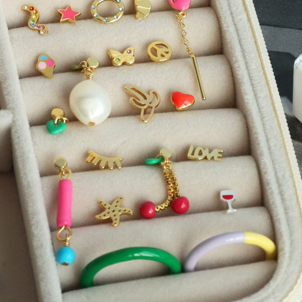 LULU Copenhagen Snaky Ohrring 1 stück Ear stud, 1 pcs