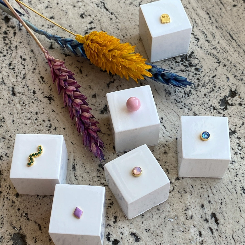 LULU Copenhagen Snaky Ohrring 1 stück Ear stud, 1 pcs