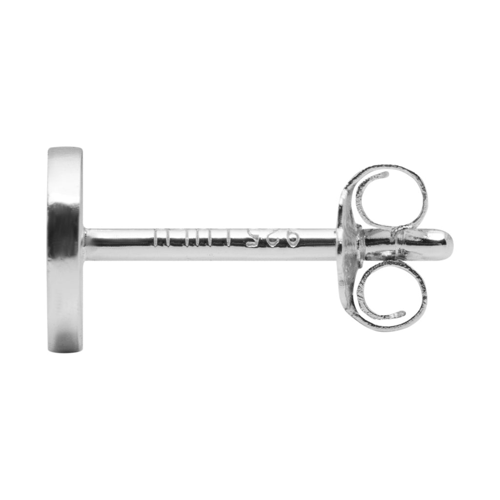 LULU Copenhagen Spinning Wheel Ohrring 1 stück Ear stud, 1 pcs Silber