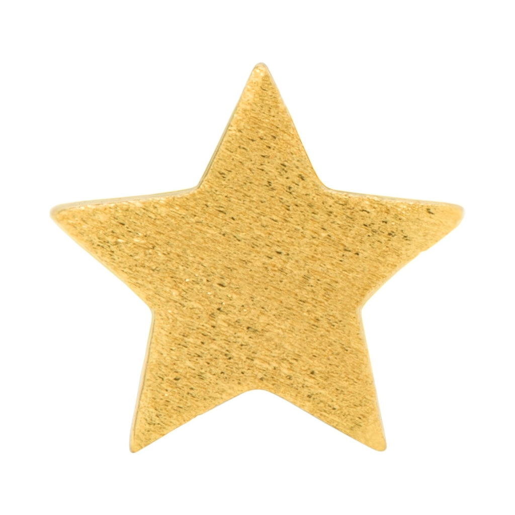 LULU Copenhagen Star Ohrring 1 stück Ear stud, 1 pcs Vergoldet