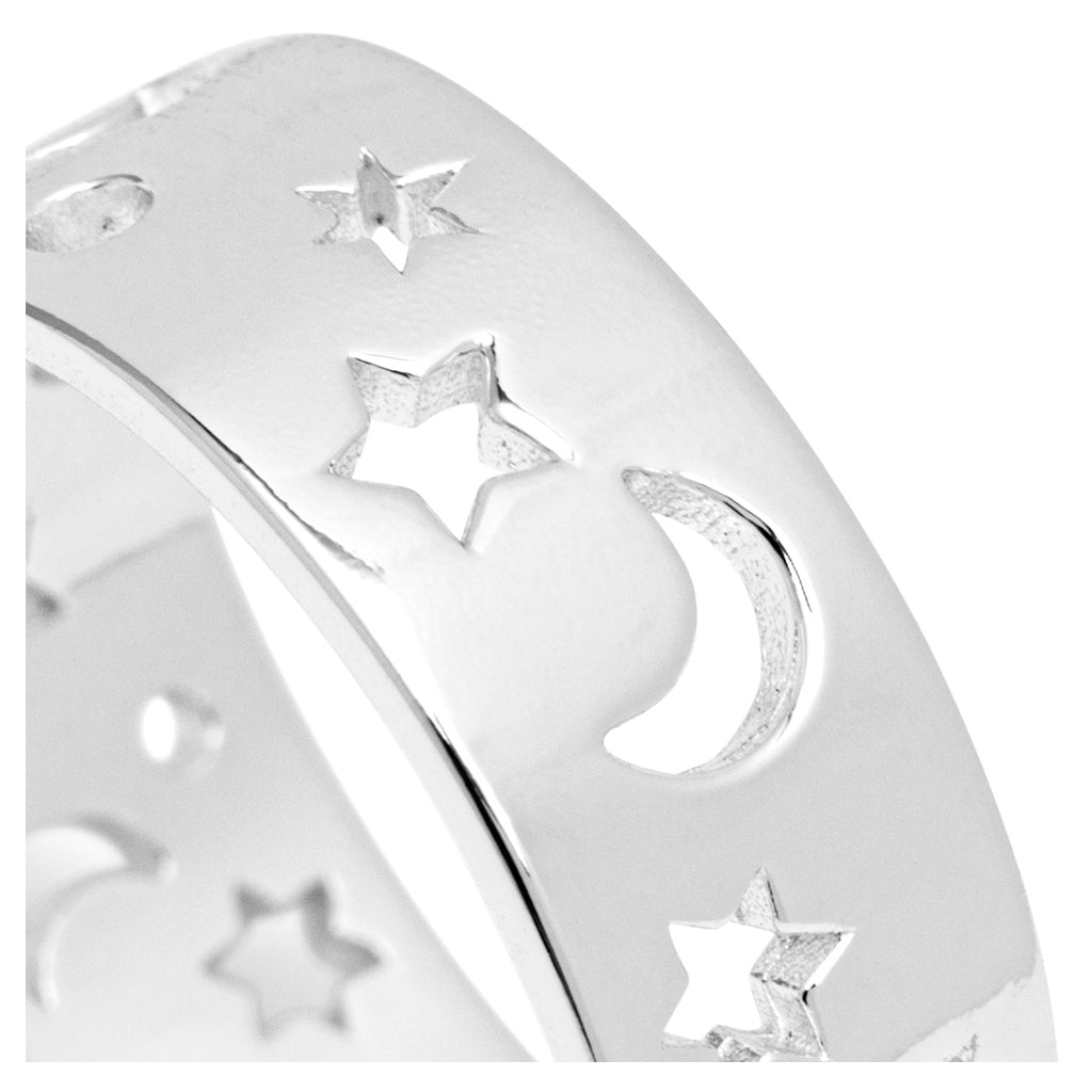 LULU Copenhagen Stardust Ring Rings Silber