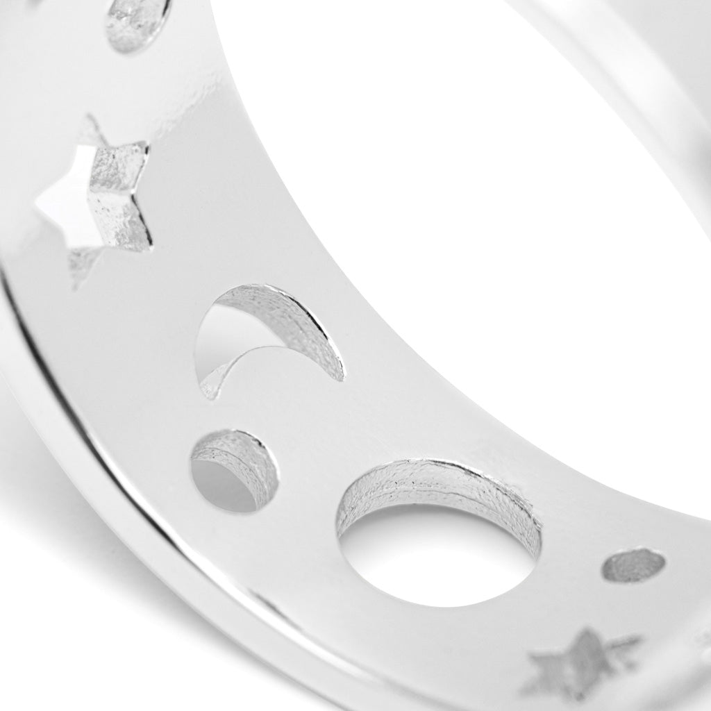 LULU Copenhagen Stardust Ring Rings Silber