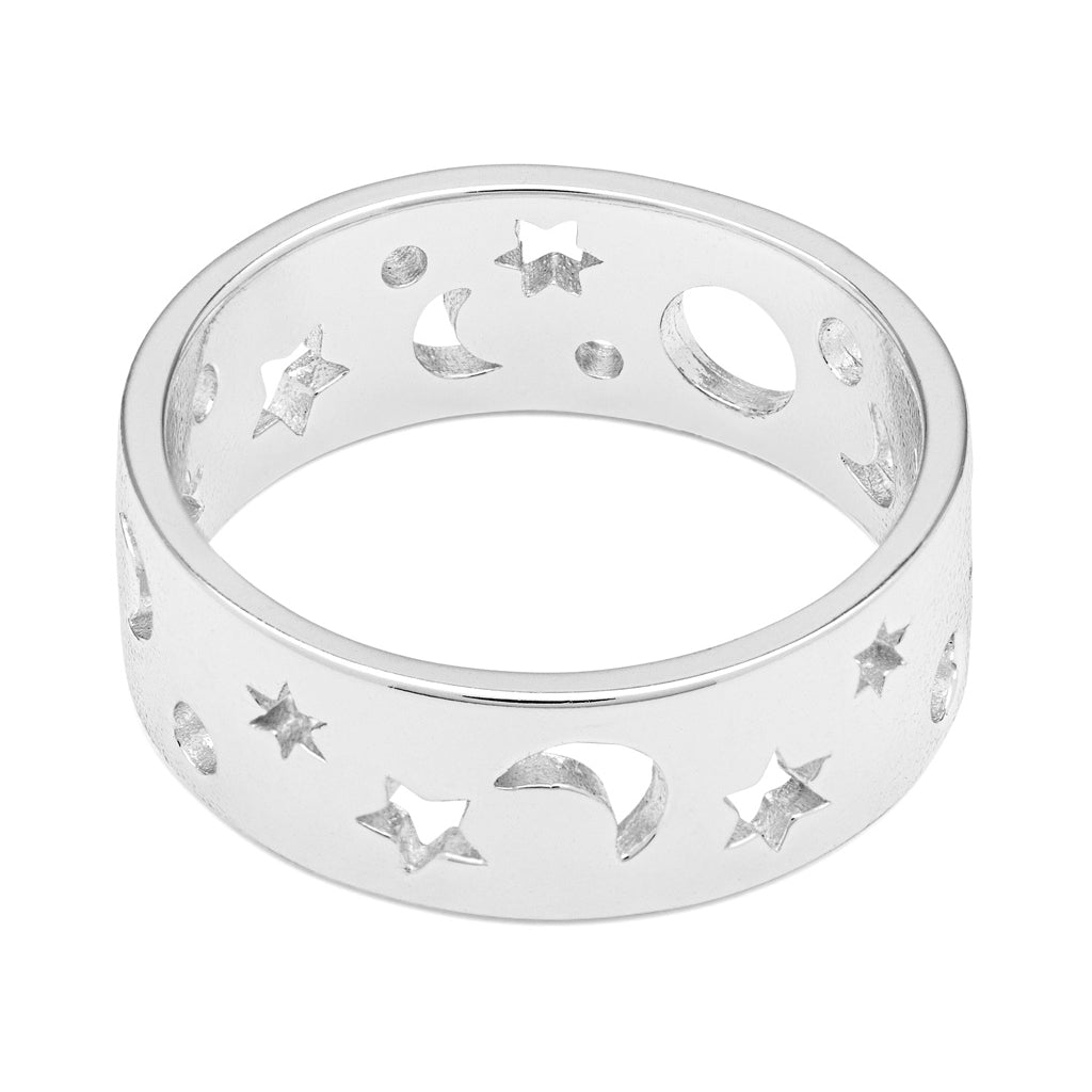 LULU Copenhagen Stardust Ring Rings Silber
