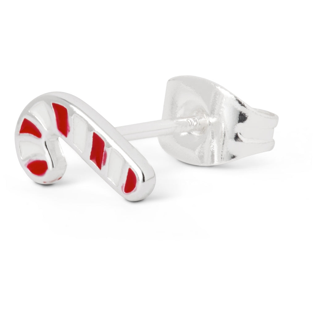 LULU Copenhagen Sugar Cane Ohrring 1 stück Ear stud, 1 pcs Silver Plated