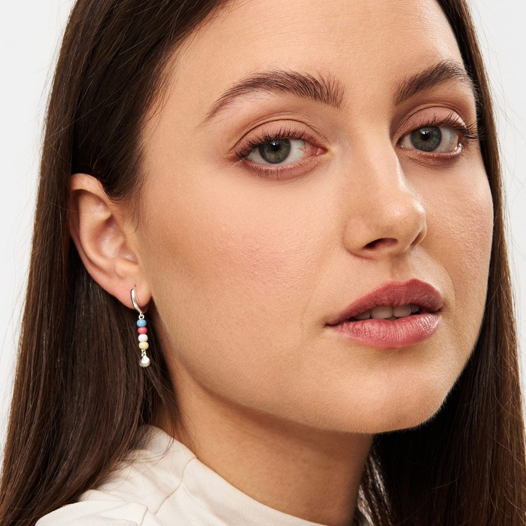 LULU Copenhagen Summer Shell Ohrring 1 stück Ear stud, 1 pcs Silver Plated