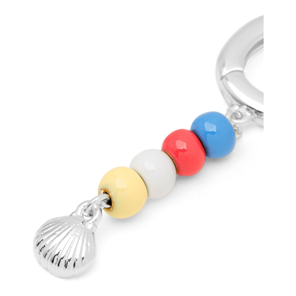 LULU Copenhagen Summer Shell Ohrring 1 stück Ear stud, 1 pcs Silver Plated