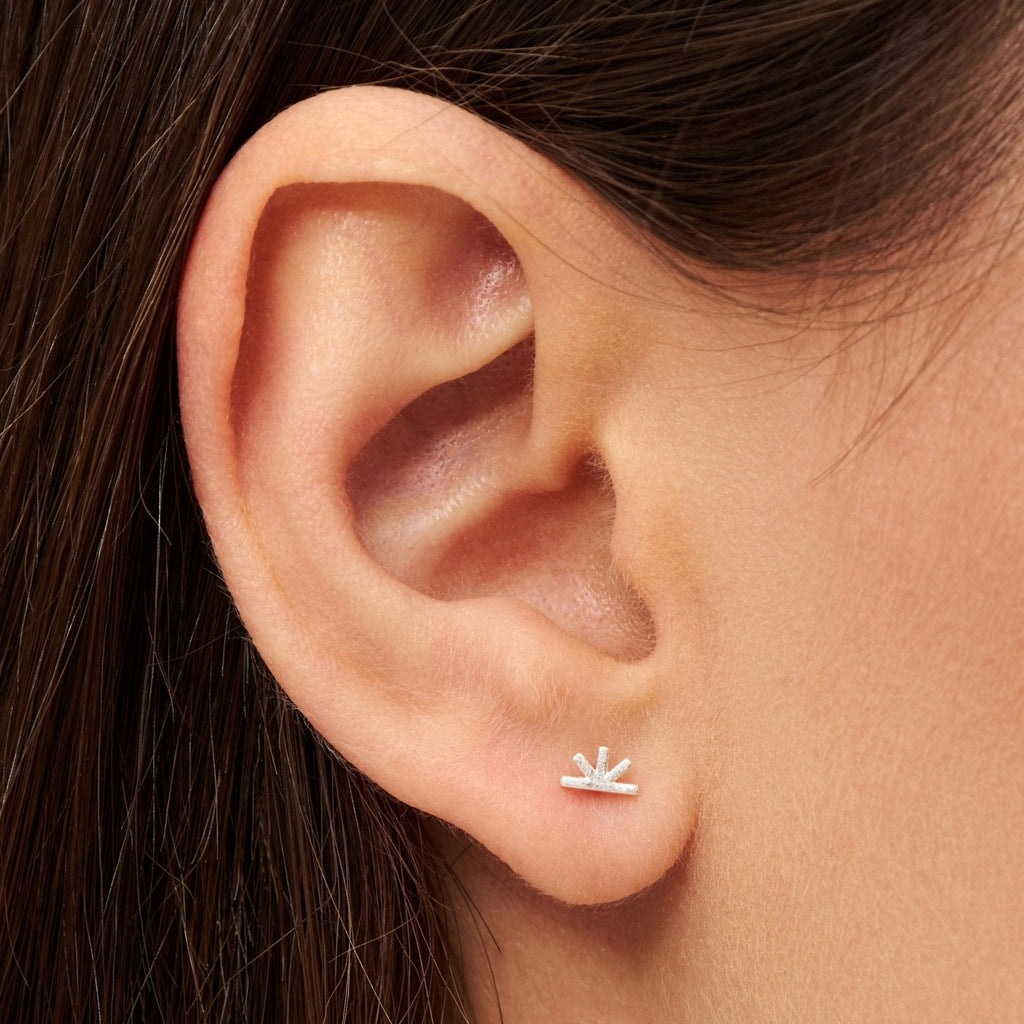 LULU Copenhagen Sunrise Ohrring 1 stück Ear stud, 1 pcs Silber