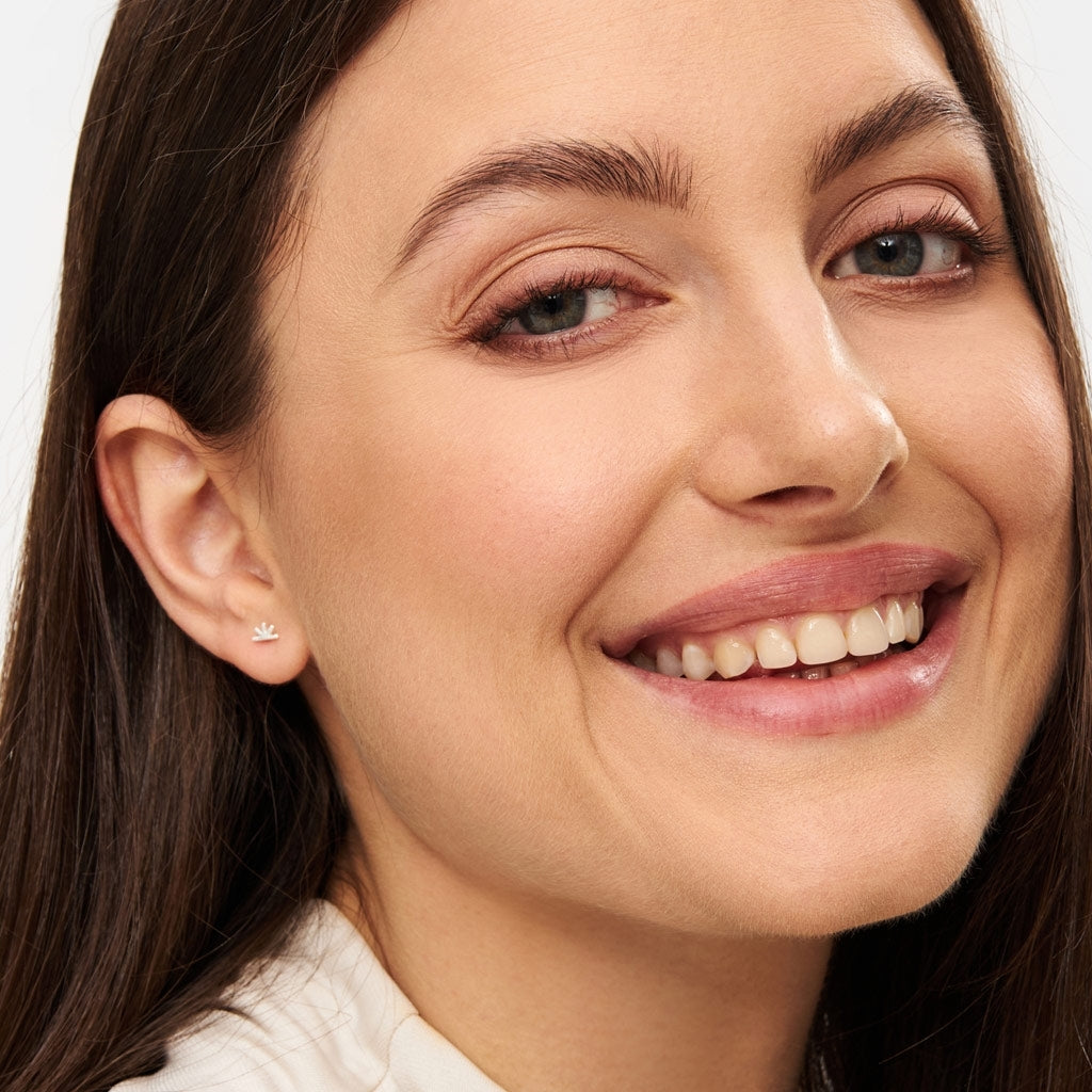 LULU Copenhagen Sunrise Ohrring 1 stück Ear stud, 1 pcs Silber