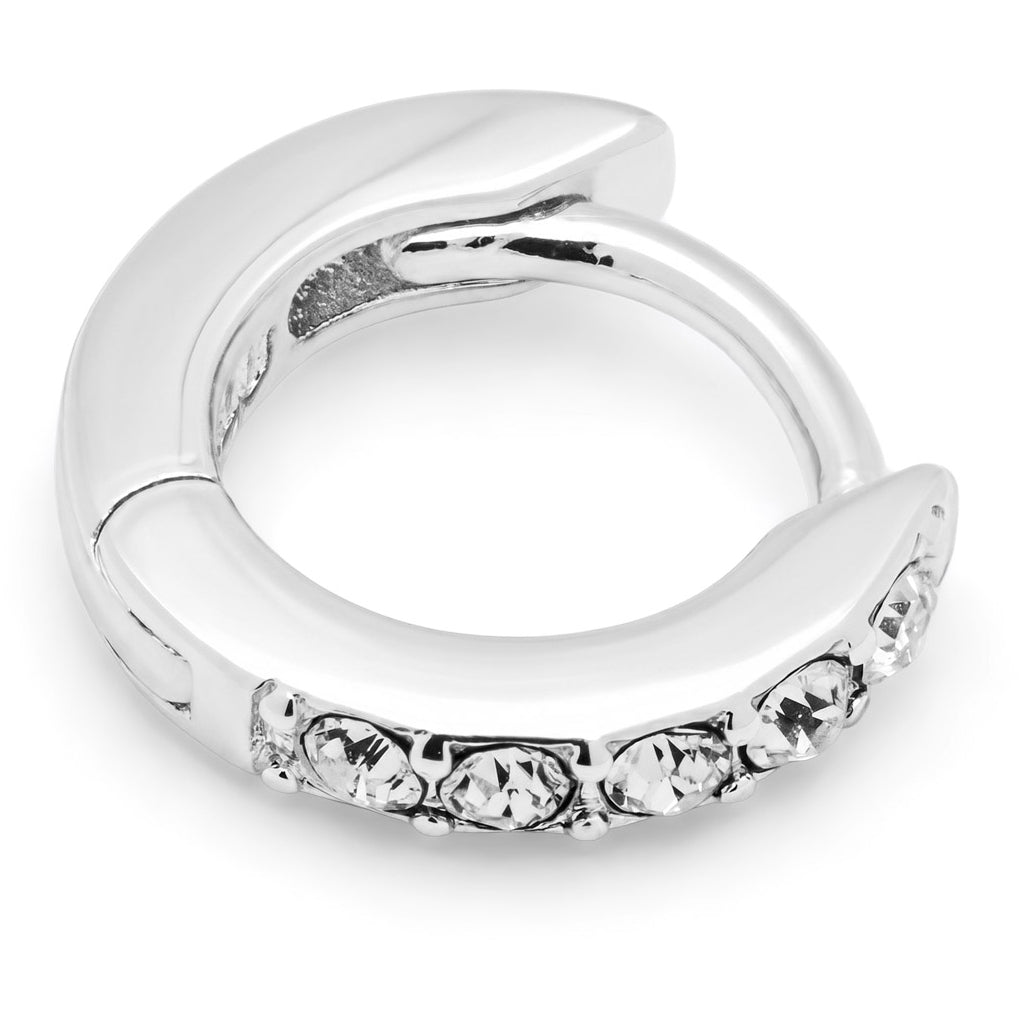 LULU Copenhagen Tennis hoops - Paar Hoops Crystal