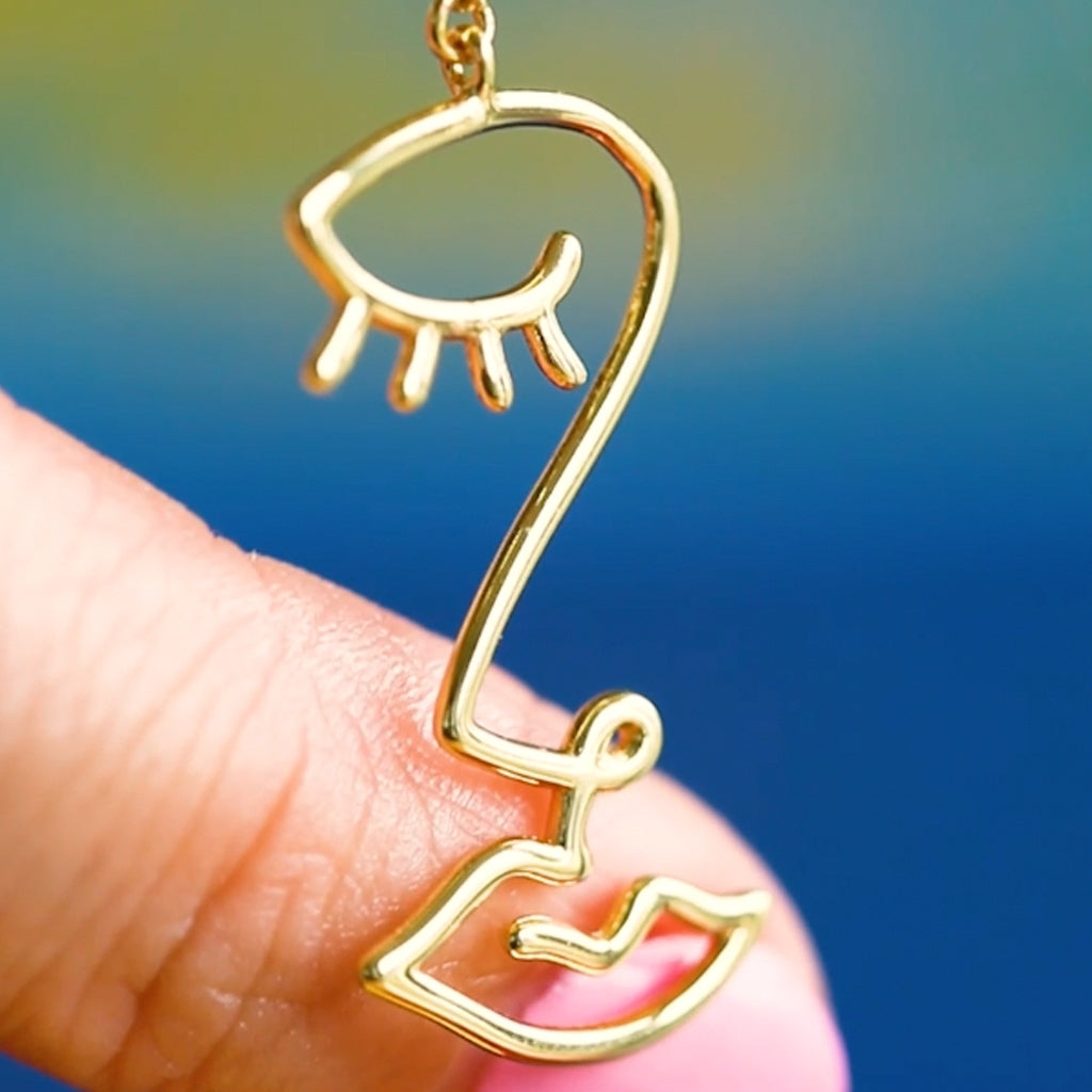 LULU Copenhagen Topping Long Woman Ohrring 1 stück Ear stud, 1 pcs Vergoldet
